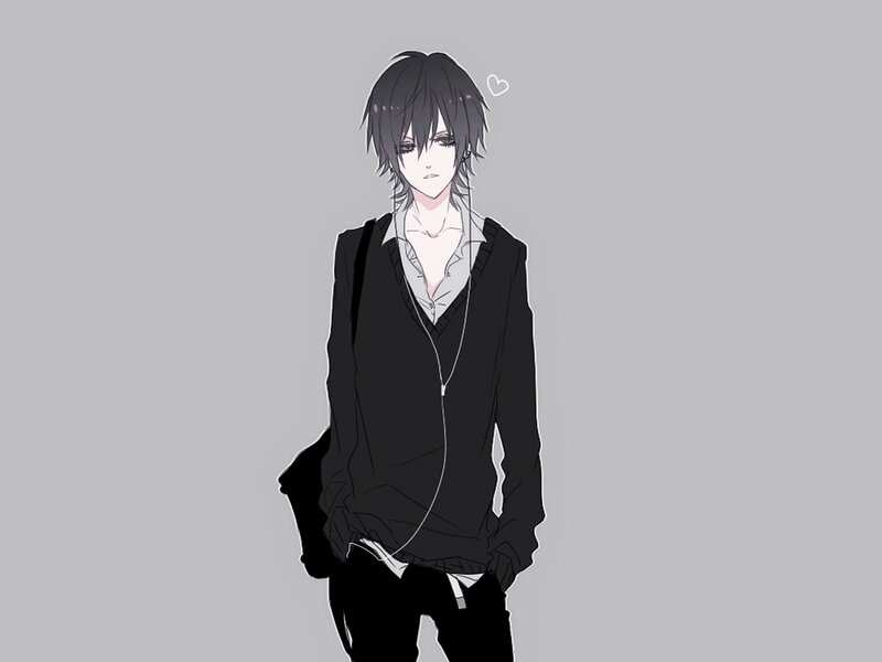 Anime Male Character — Gray