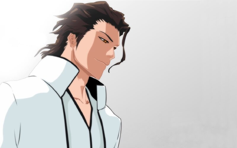 Anime Man in White Coat — Serious