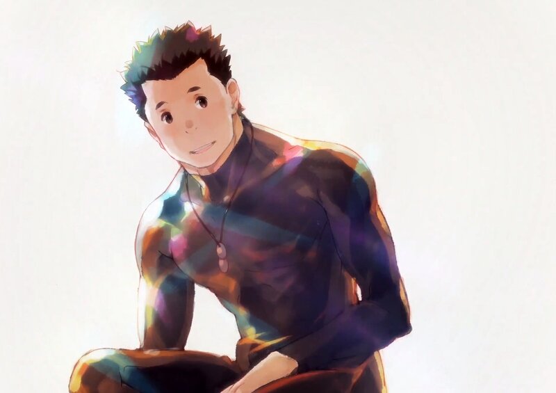 Anime Man with Spiky Hair