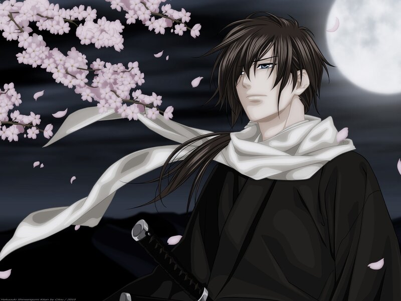 Anime Man with Sword