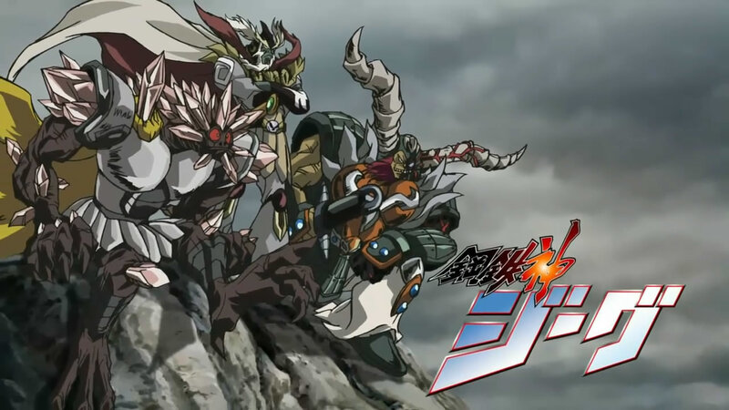 anime mecha battle scene