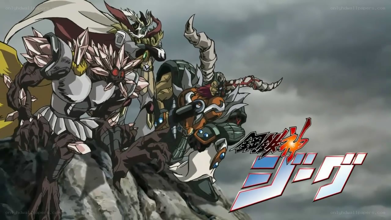 anime mecha battle scene