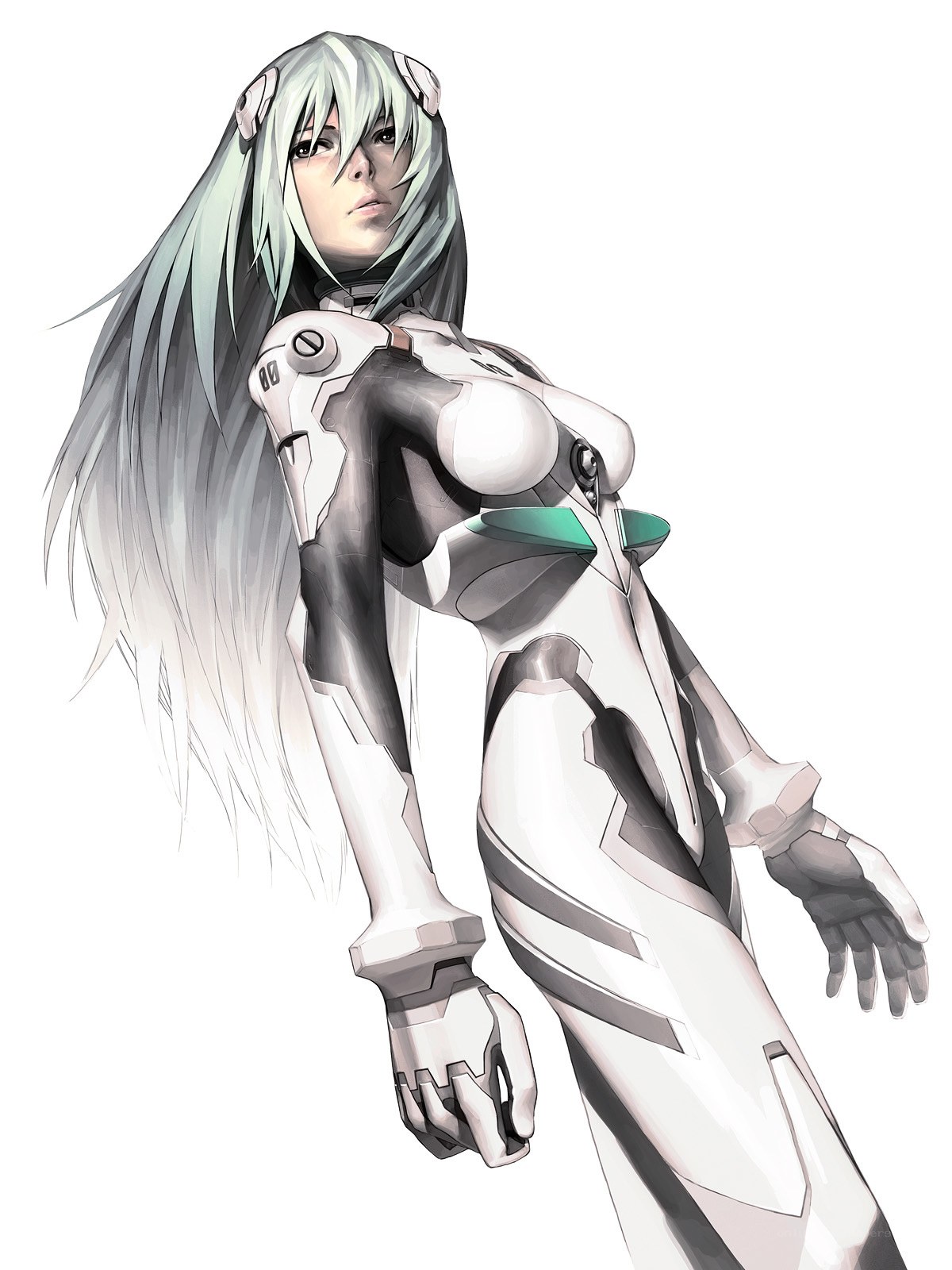 anime mecha pilot character