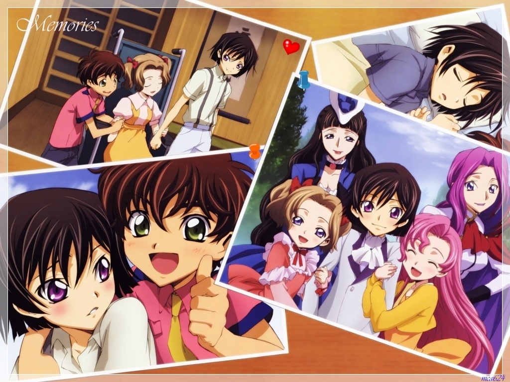 anime memories collage