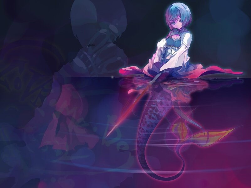 Anime Mermaid Girl
