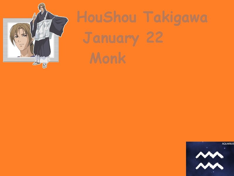 Anime Monk Character