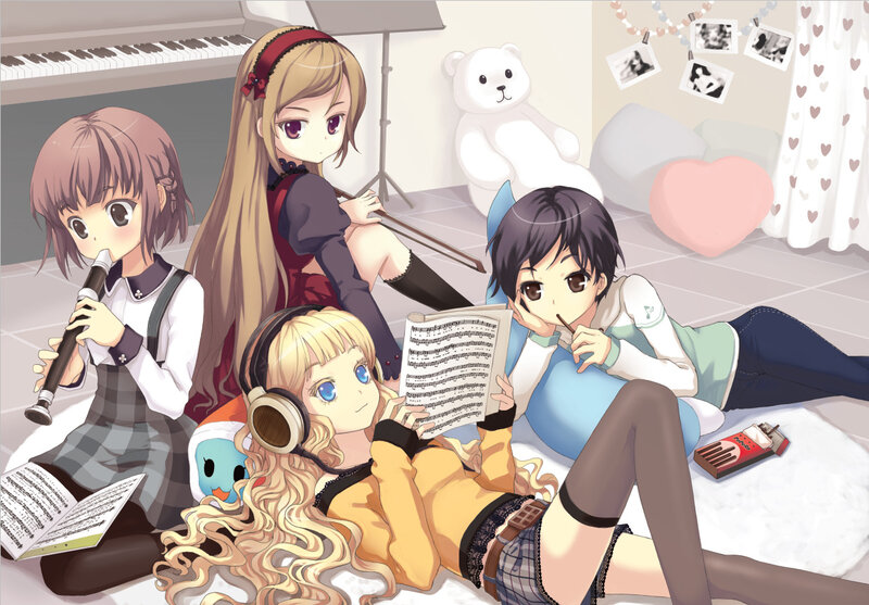 anime music group scene