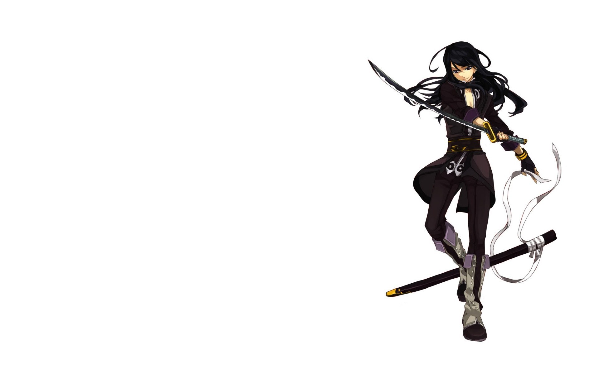 anime ninja character with sword
