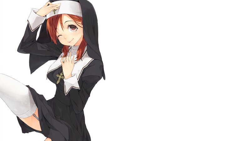 anime nun character