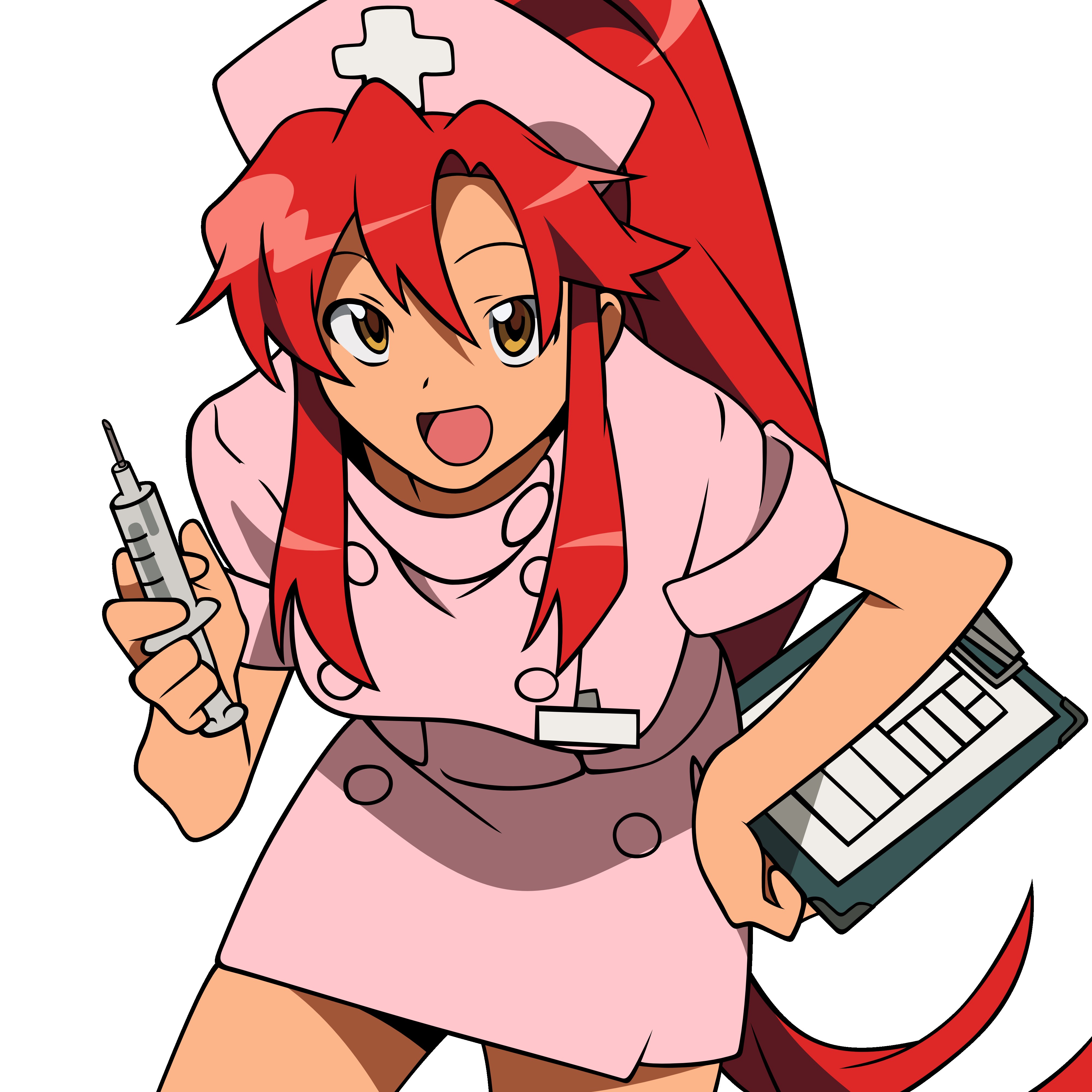 anime nurse character