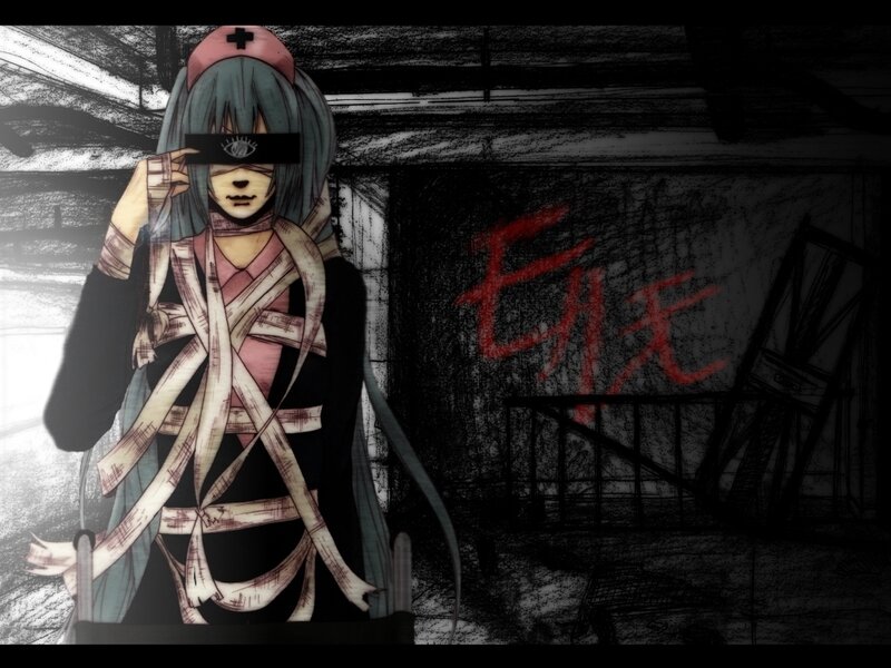 Anime Nurse Character — Black