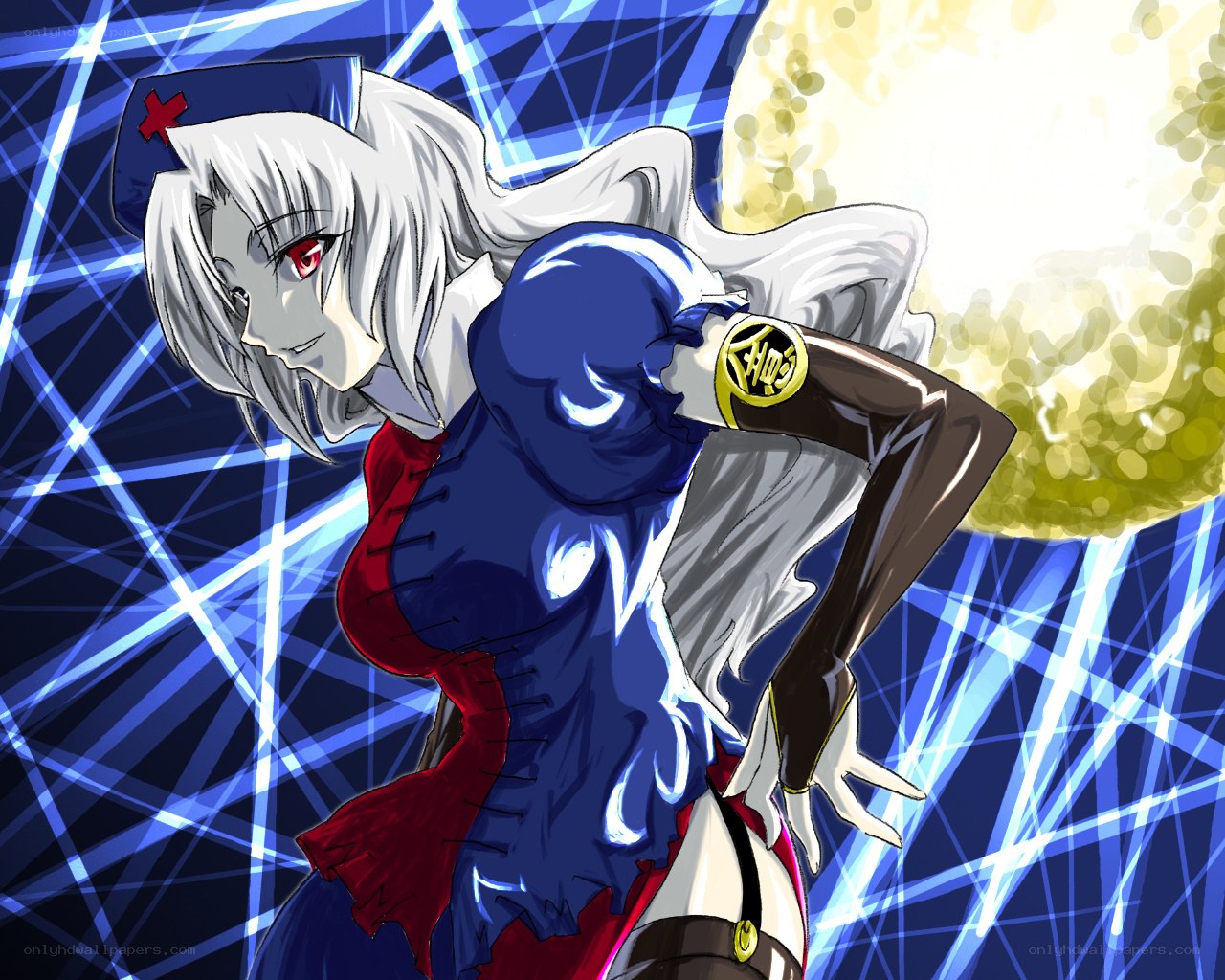 anime nurse character in action
