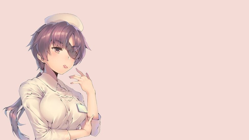 Anime Nurse Character — Pink, Calm