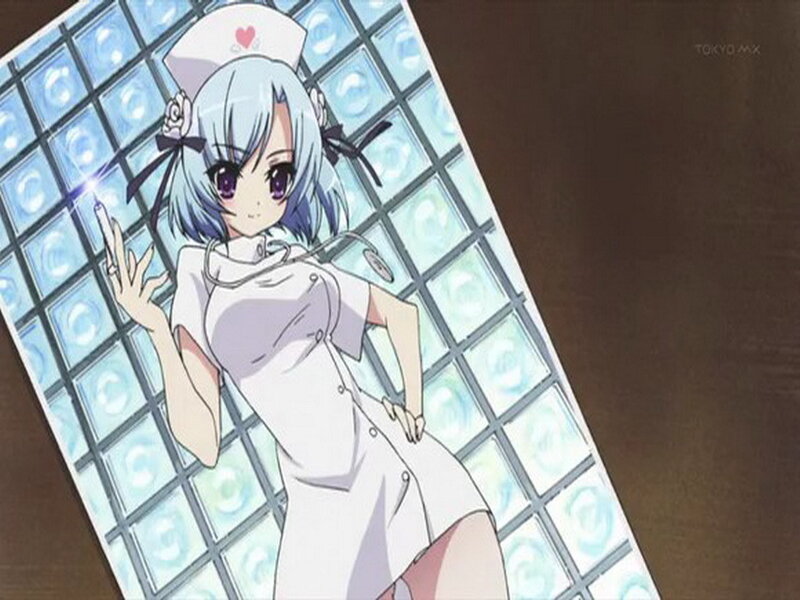 Anime Nurse Character — White