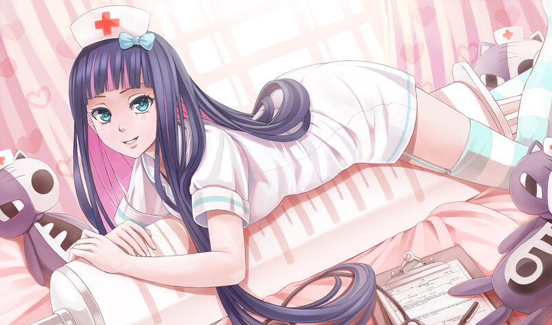 Anime Nurse Girl — Pink, Calm
