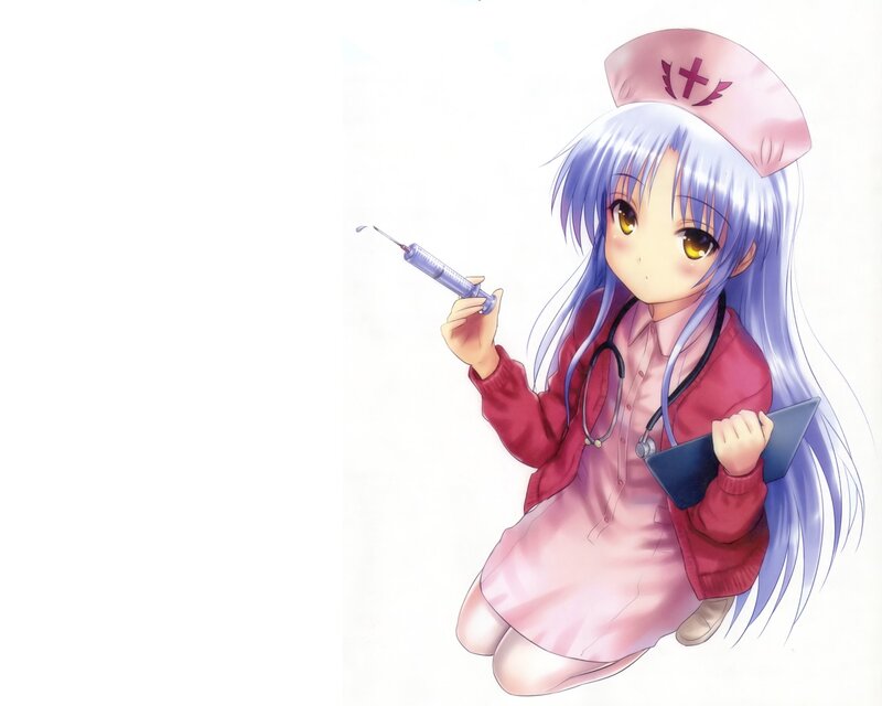 Anime Nurse Girl — Pink, Innocent