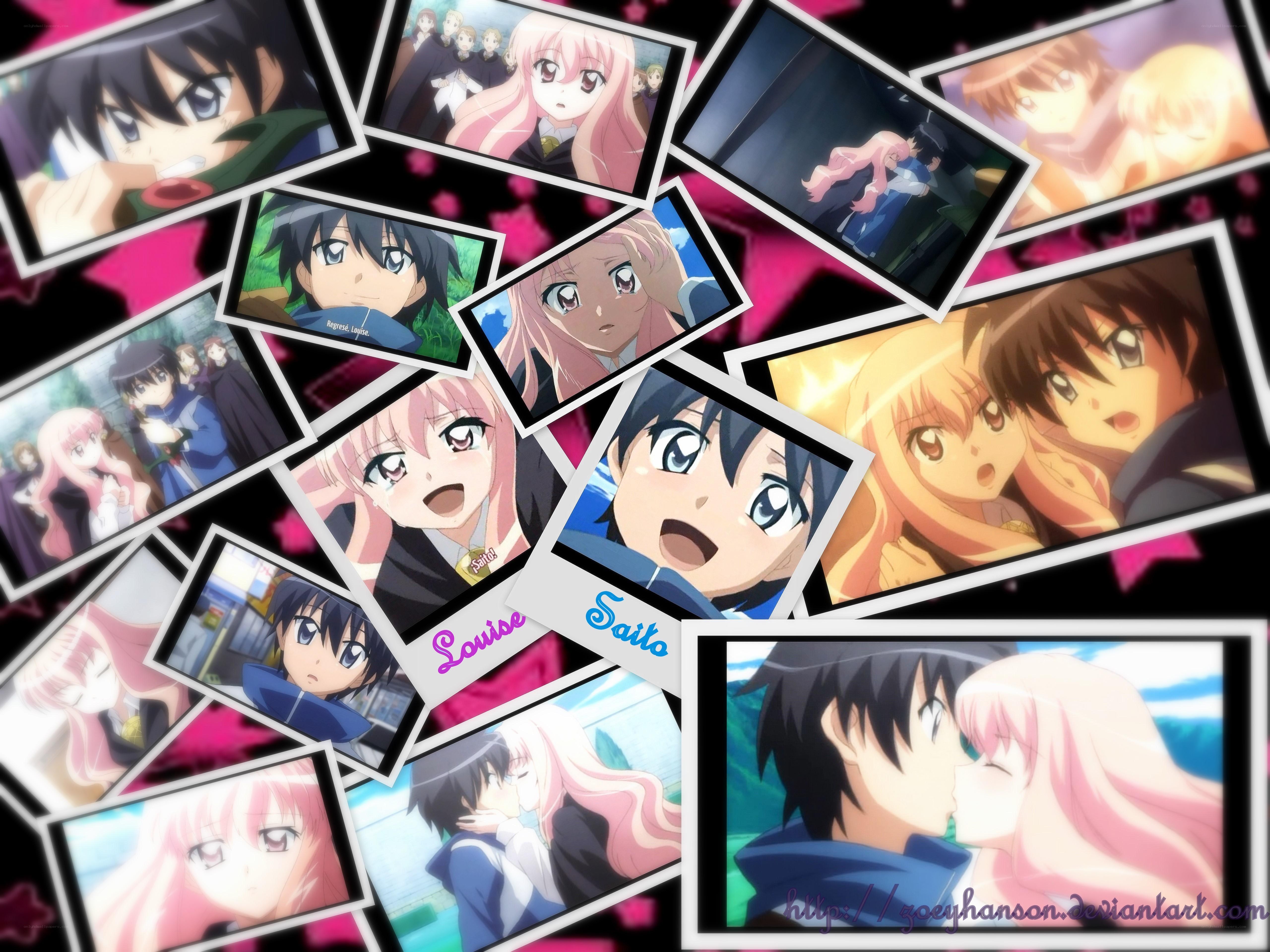 anime photo collage wallpaper
