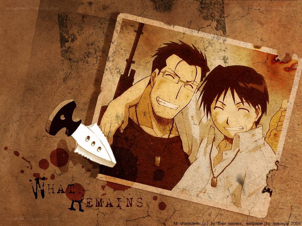 anime photo with knife