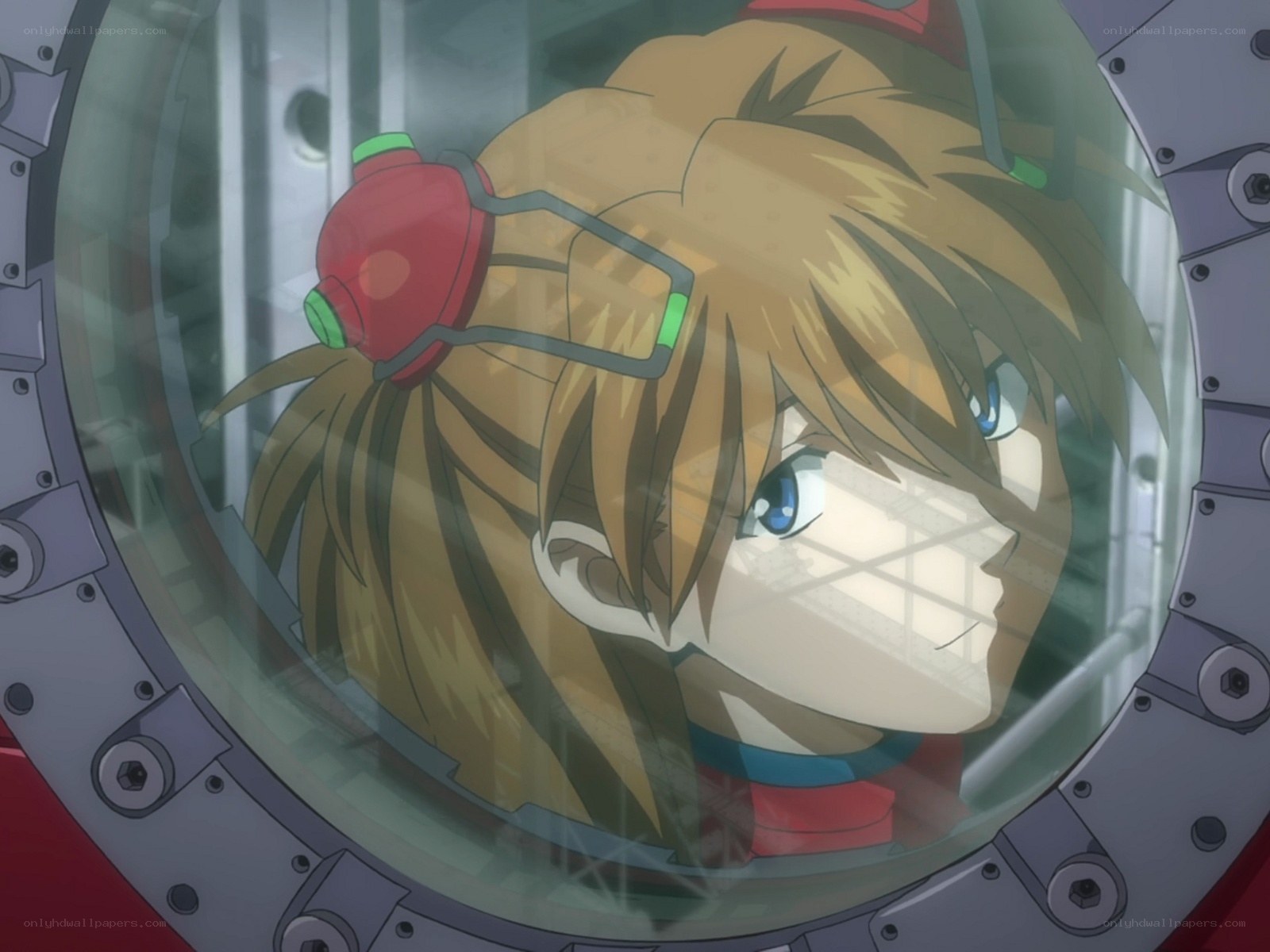 anime pilot in cockpit