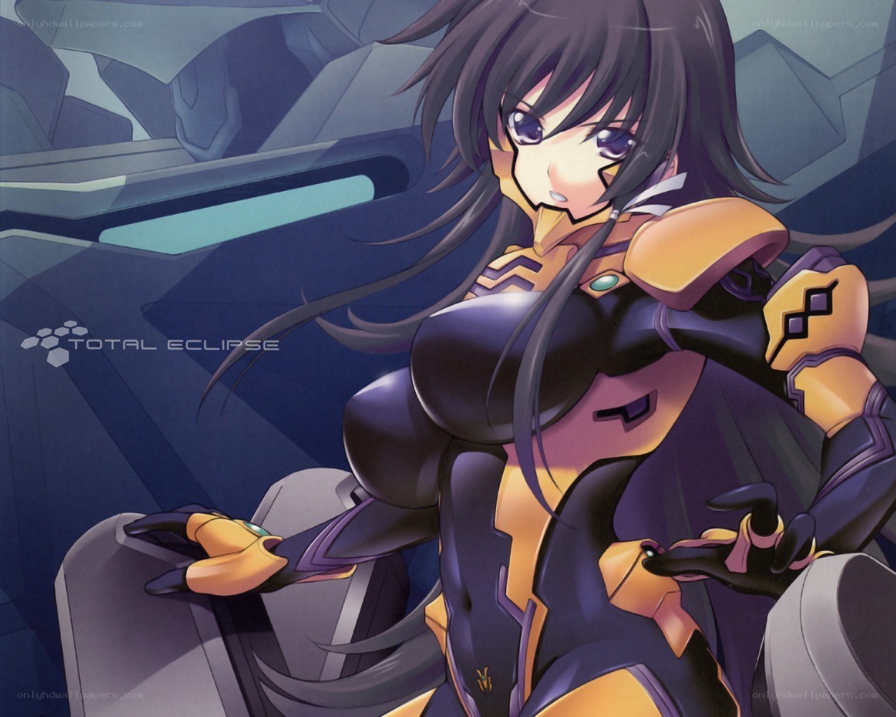 anime pilot in cockpit