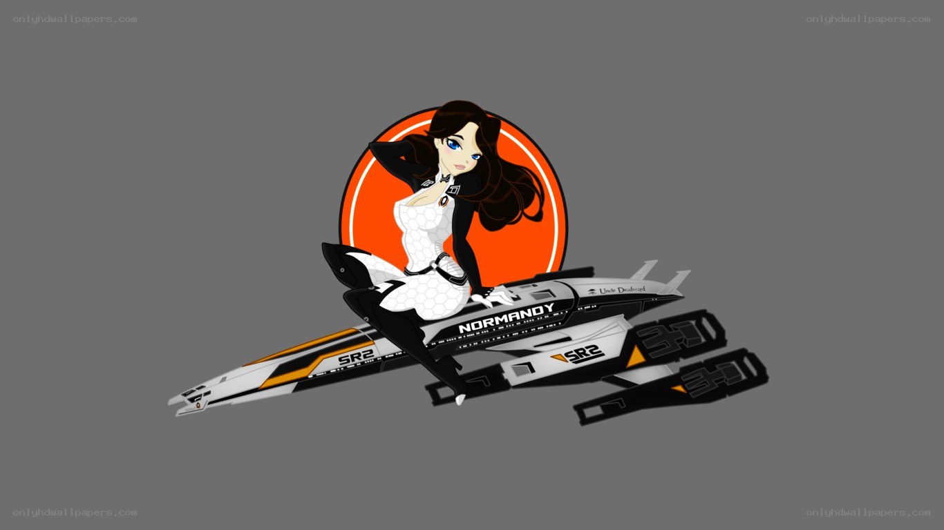 anime pilot with futuristic jet