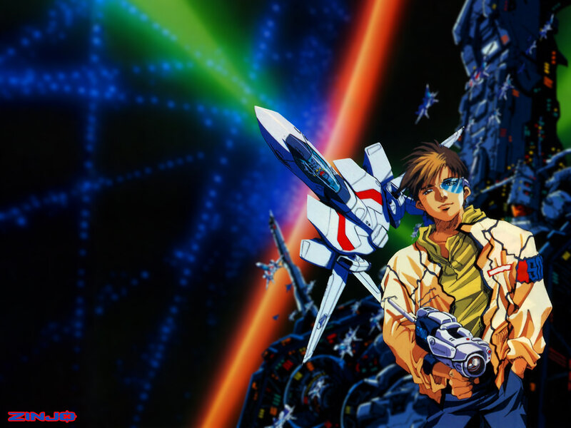 Anime Pilot with Gun