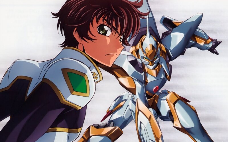 Anime Pilot with Mecha — Blue