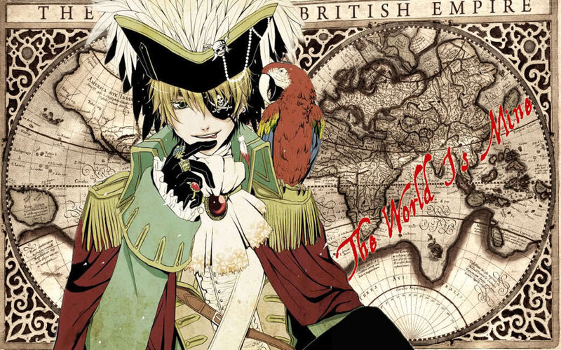 Anime Pirate Character — Green
