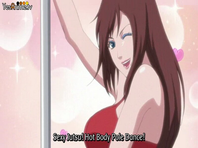 anime pole dance scene