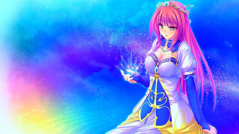 anime princess with magic