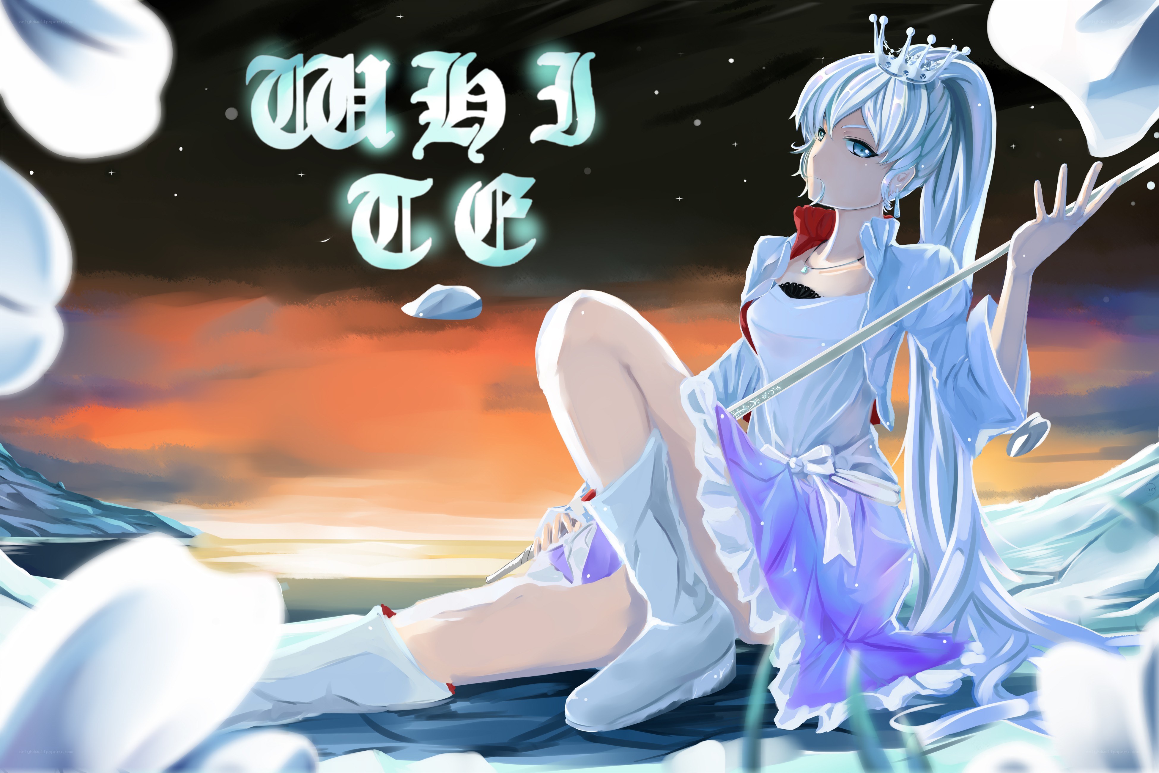 anime princess with sword