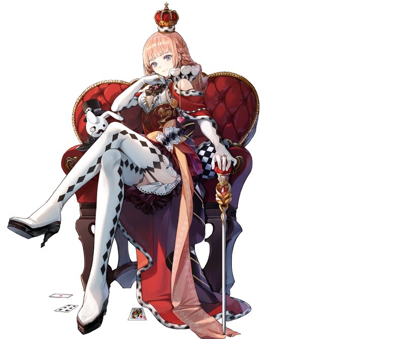Anime Queen Character — Red