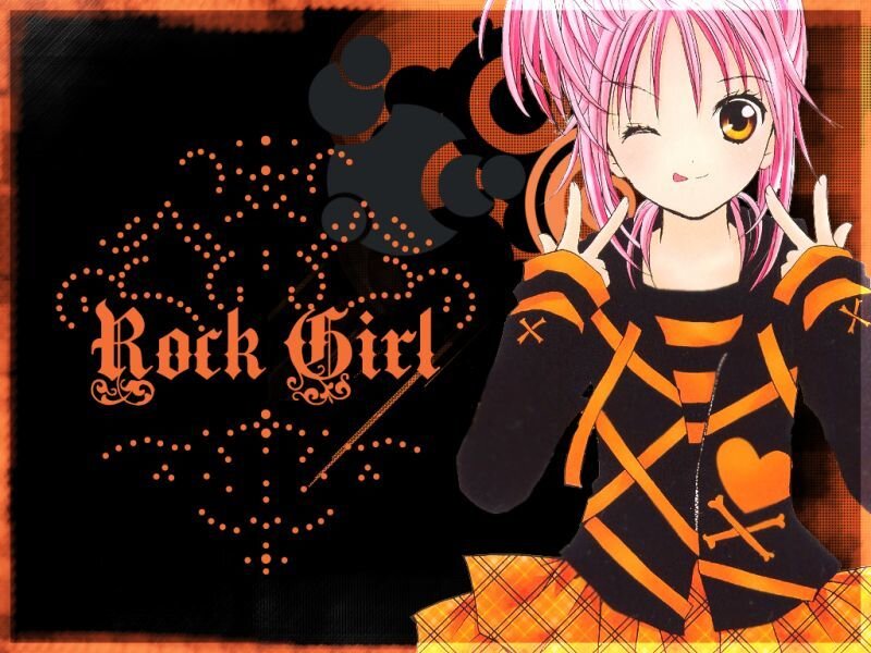 anime rock girl character
