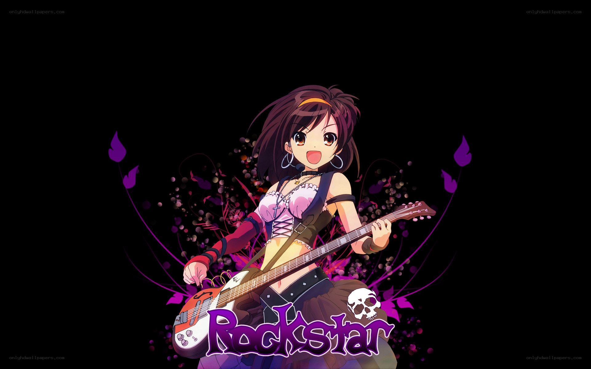 anime rockstar girl