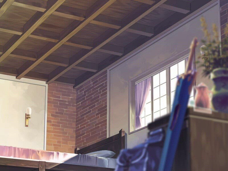 Anime room interior