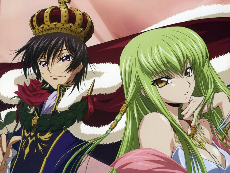Anime royalty scene