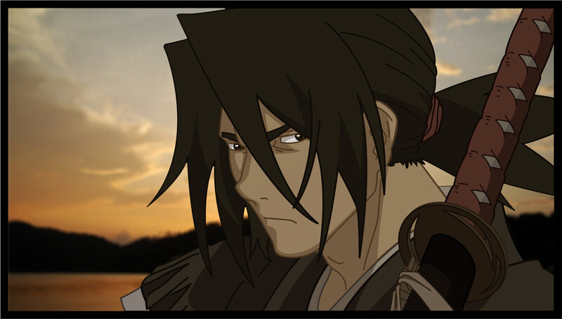 Anime Samurai Warrior — Brown