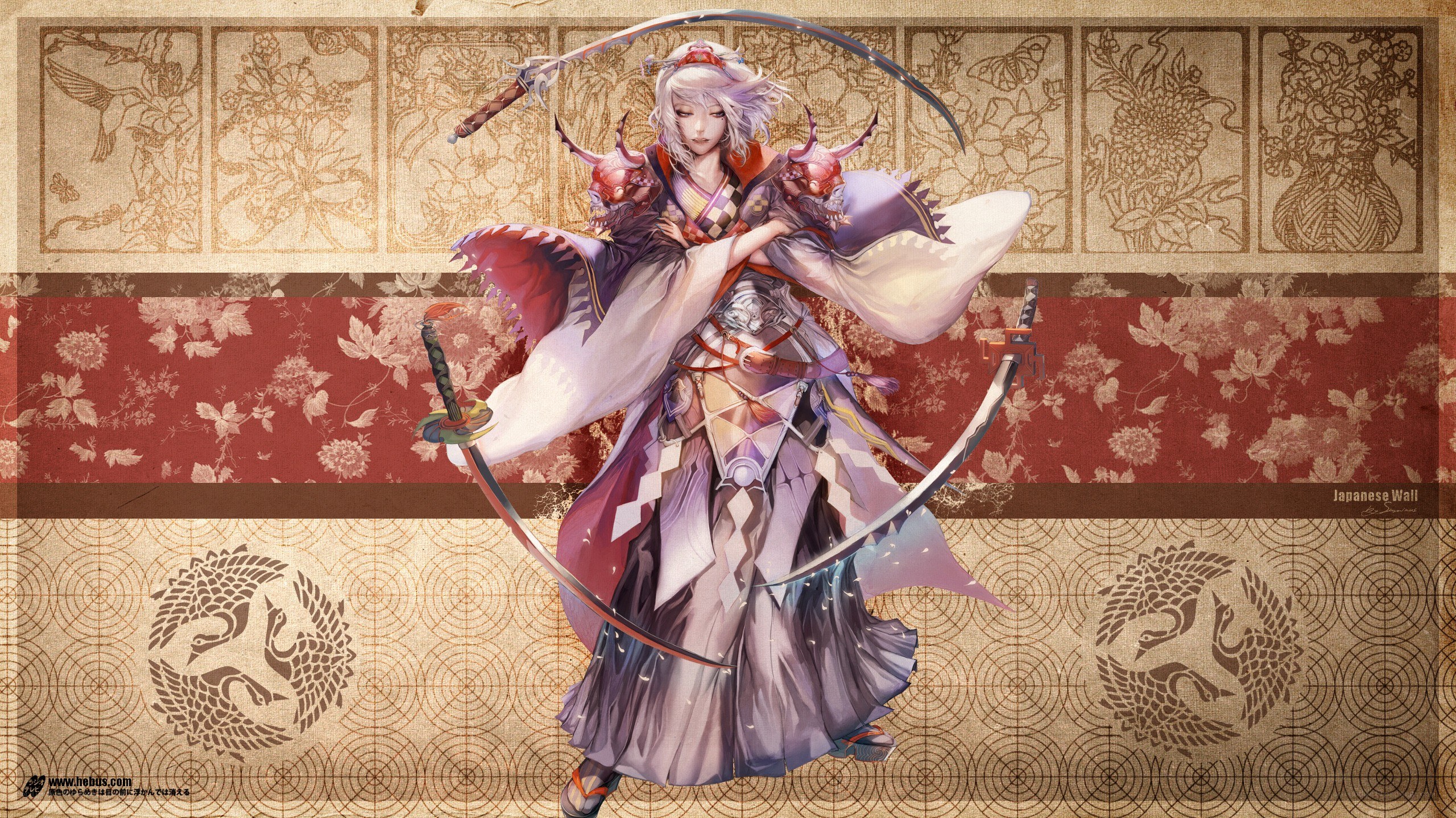 anime samurai warrior woman
