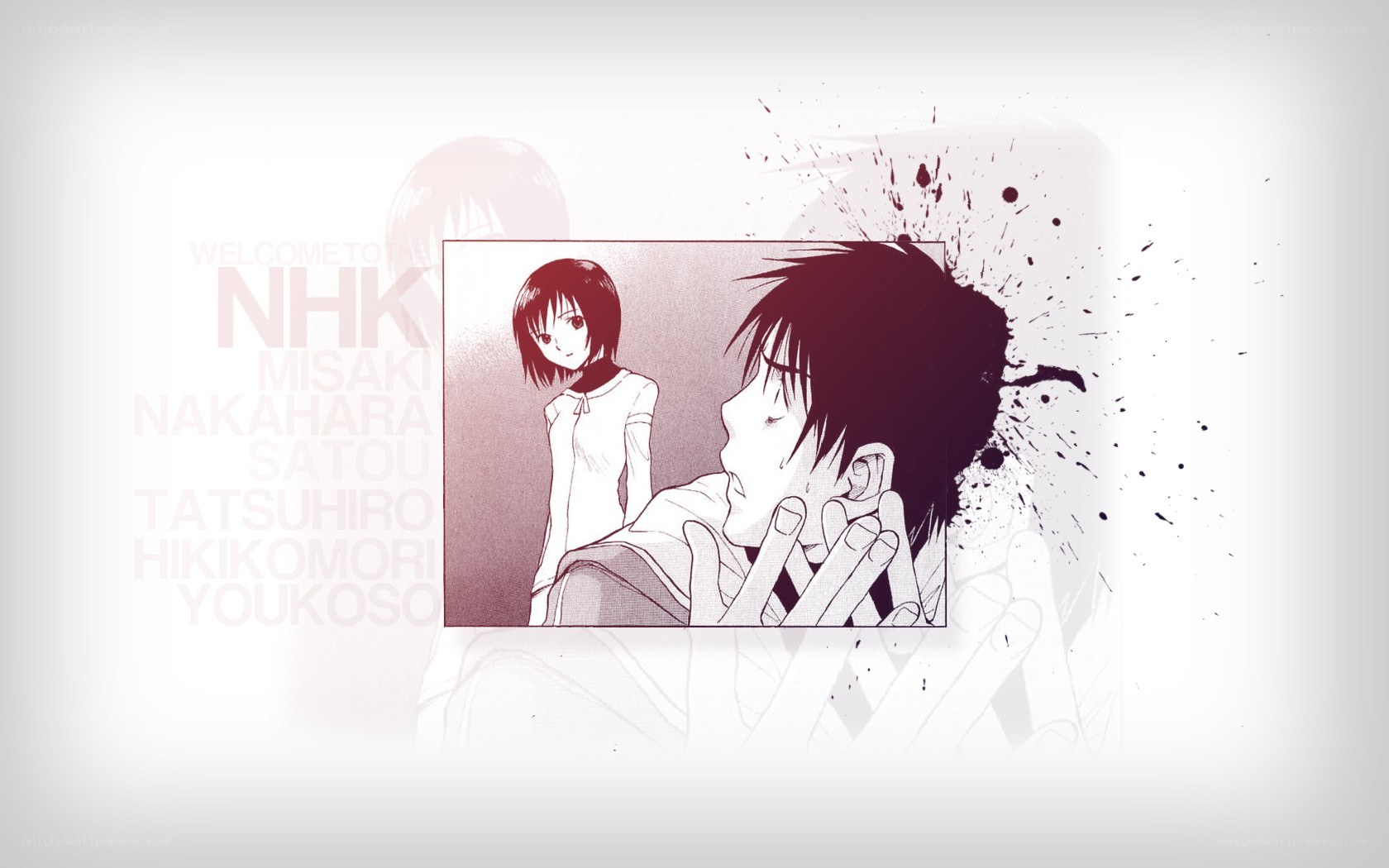 Anime scene with character interaction