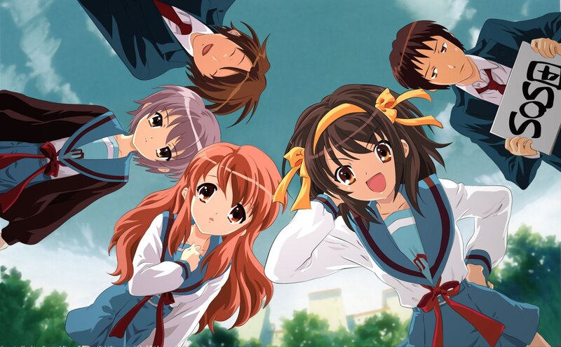 anime school club members
