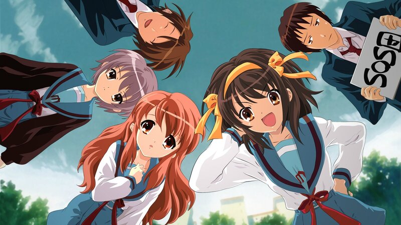 anime school club members