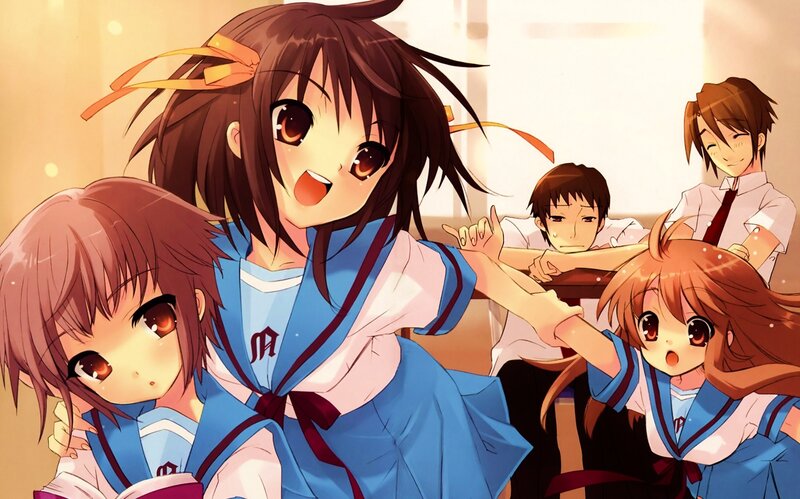 anime school friends