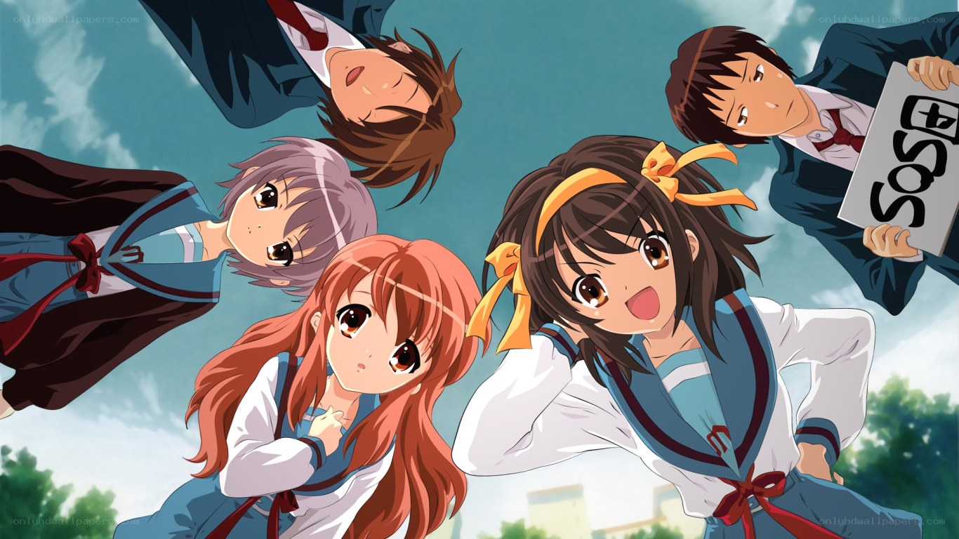 anime school friends group
