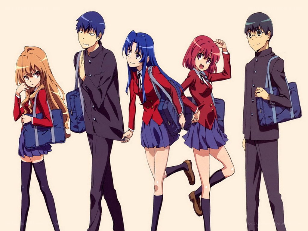 anime school friends group