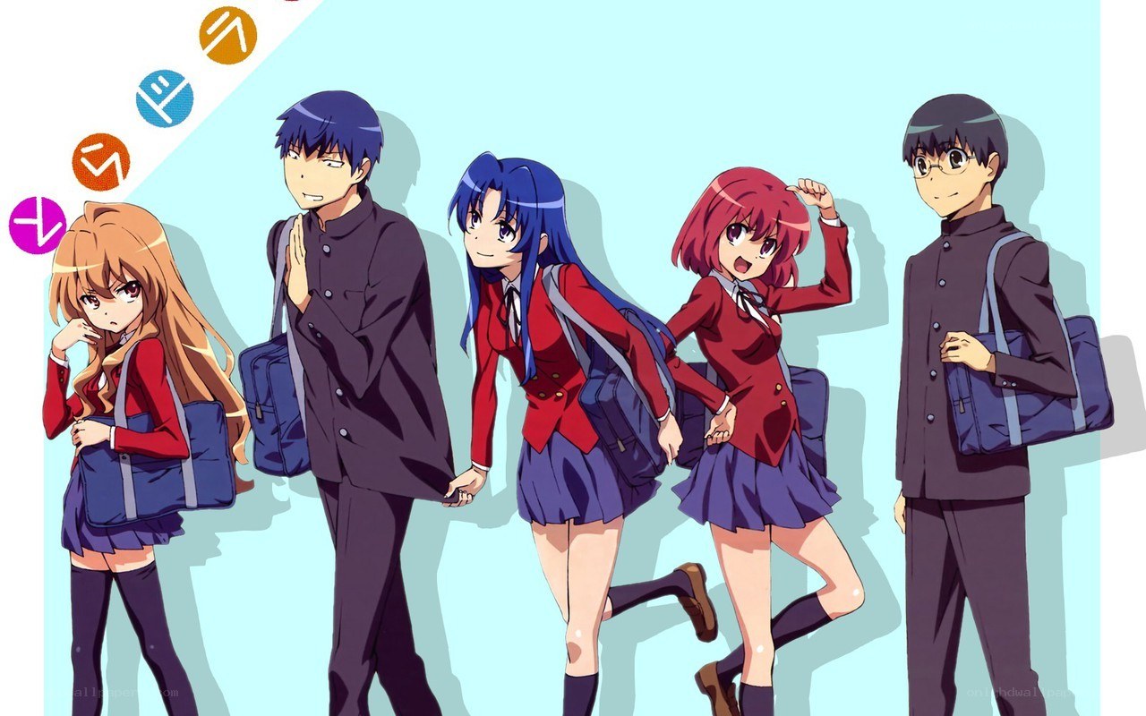 anime school friends group