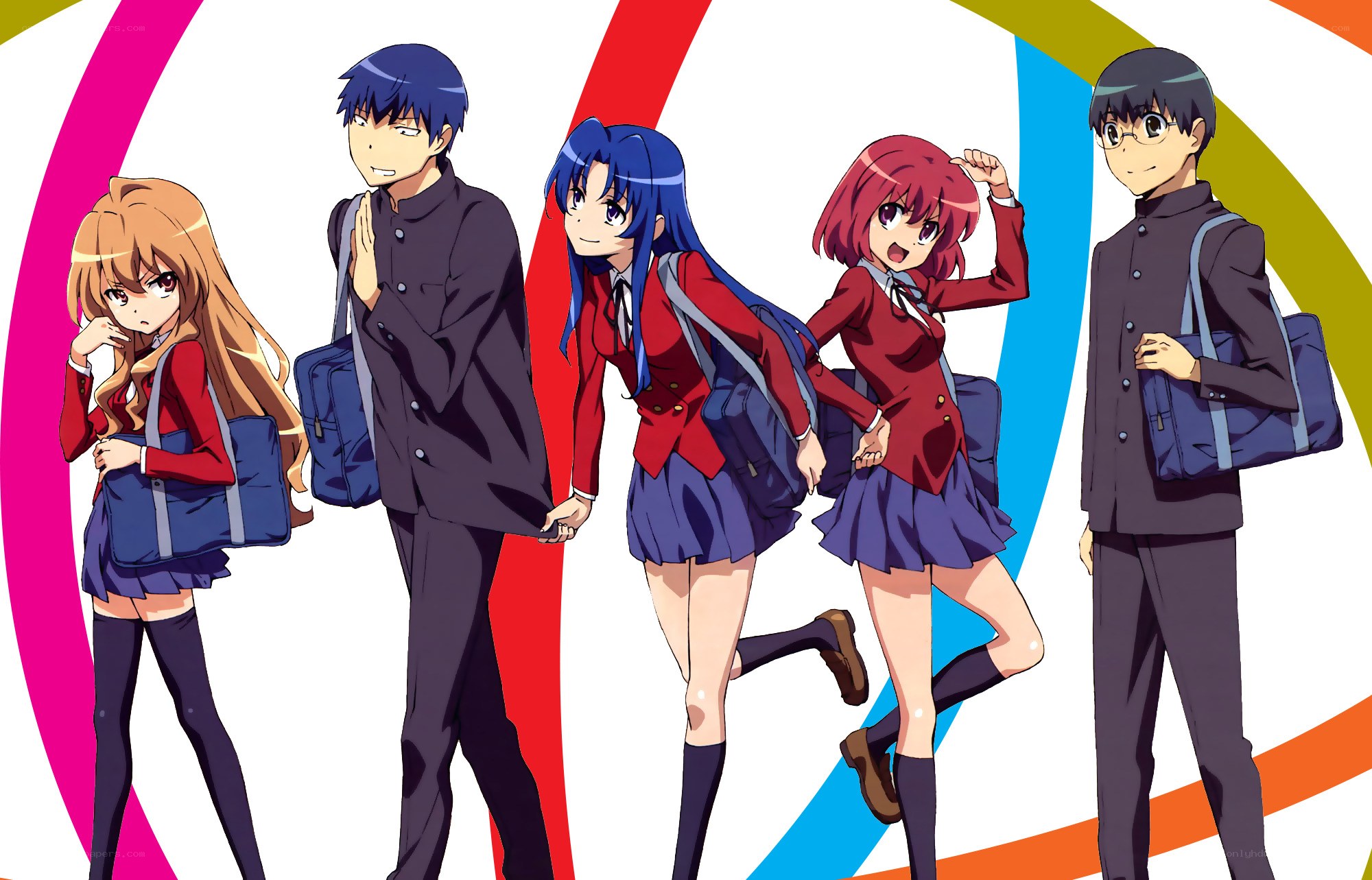 anime school friends group