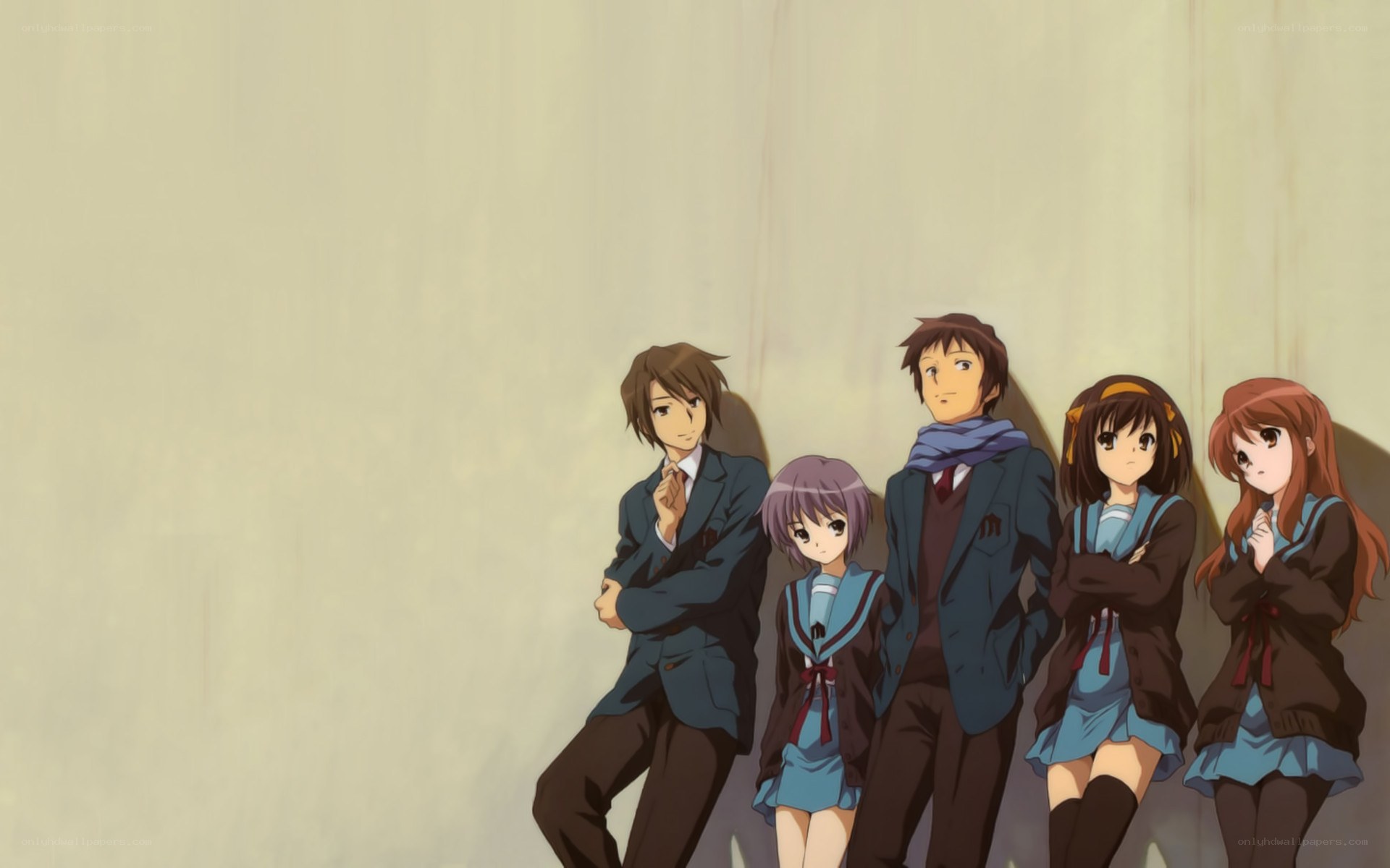anime school friends group
