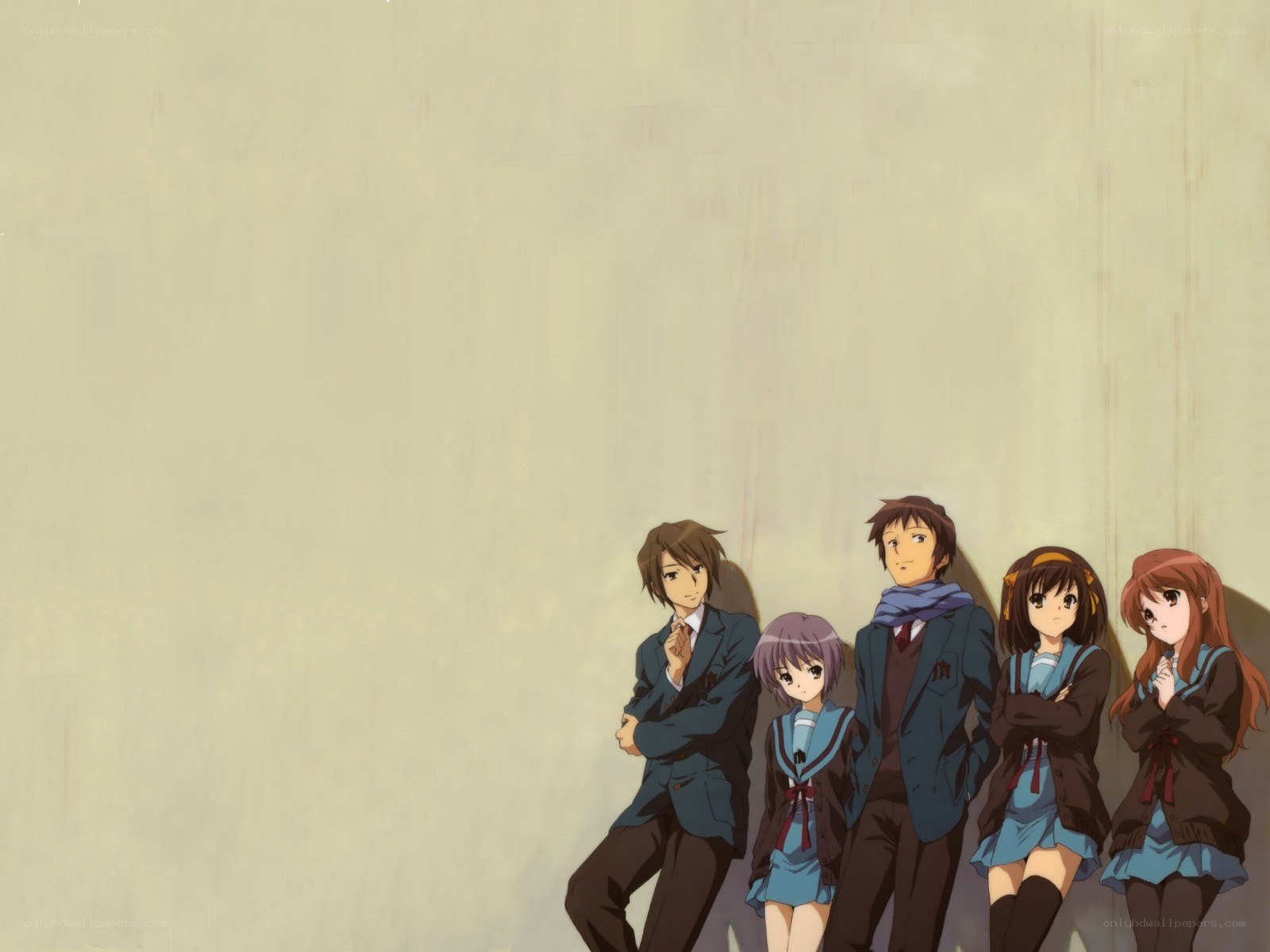 anime school friends group