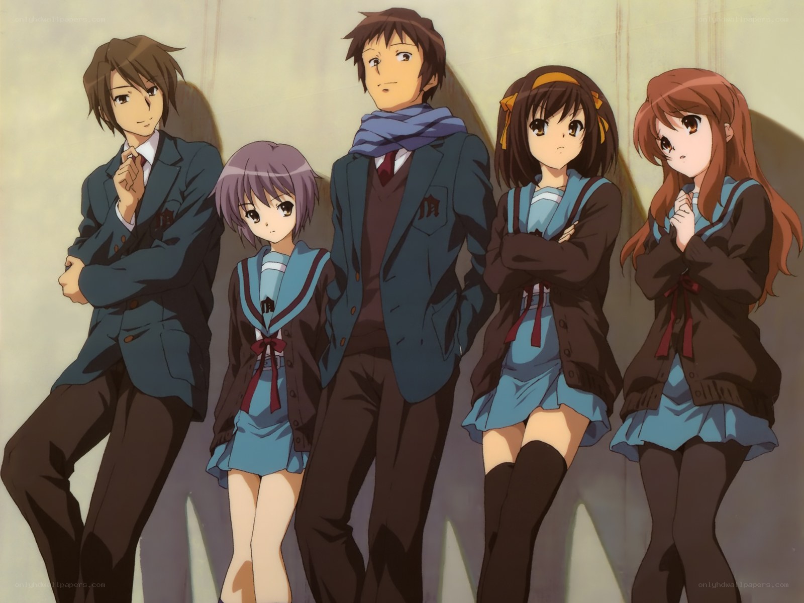 anime school friends group