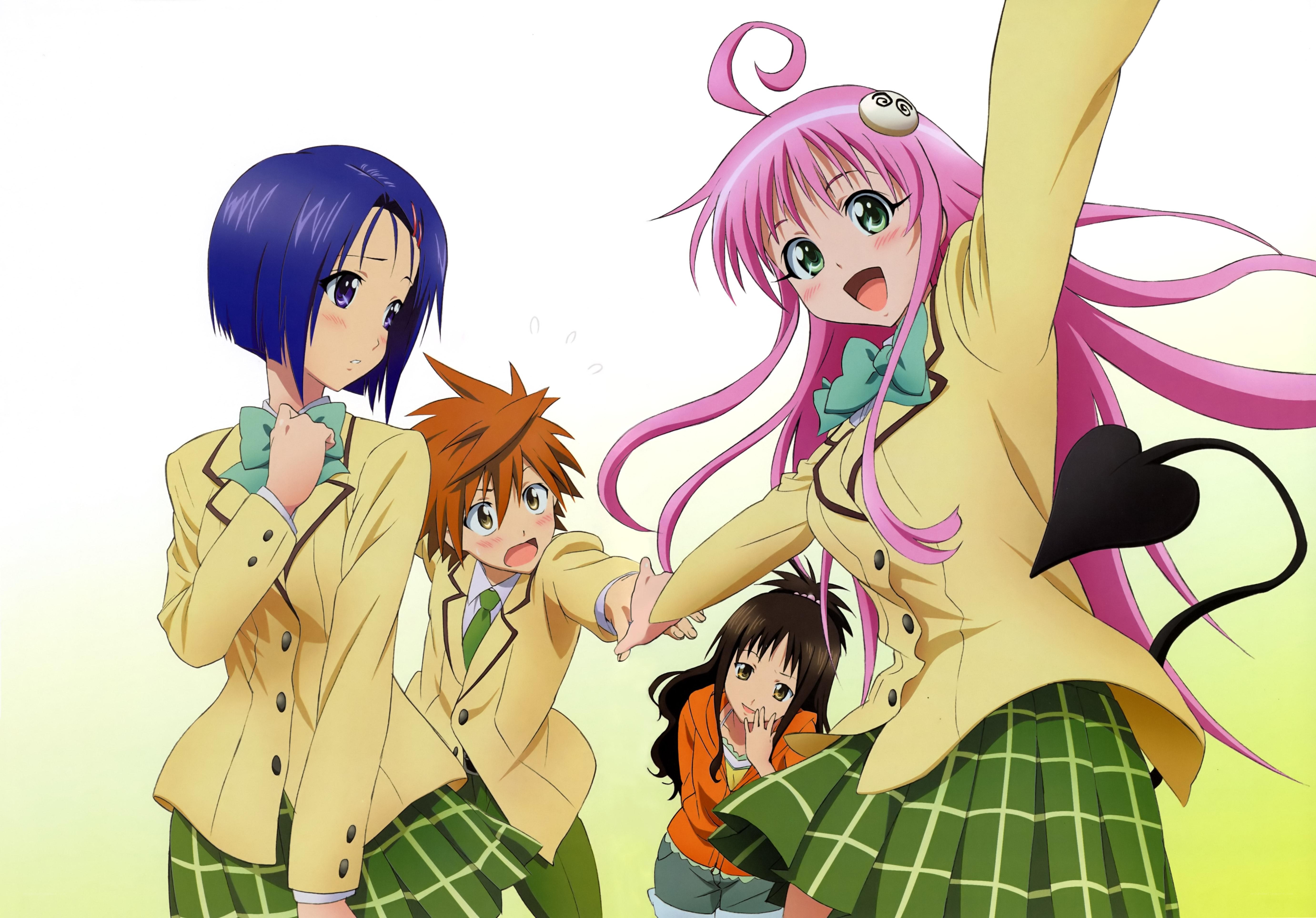anime school friends group